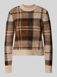 Pullover Modell 'GLENDYN' mit Rippabschlüssen von Barbour Beige - 40