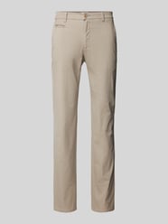 Regular Fit Chino mit Paspeltasche Modell 'FABIO' von Brax Beige - 29