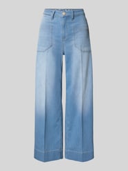 Wide Leg Jeans in verkürzter Passform Modell 'MIRU' von Raffaello Rossi - 8