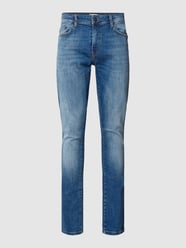 Slim Fit Jeans im 5-Pocket-Design Modell 'LOOM' von Only & Sons Blau - 29