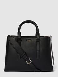 Handtas met structuurmotief van CK Calvin Klein Grijs / zwart - 7