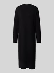 Midikleid mit geripptem Stehkragen Modell 'ELMA' von YAS - 24