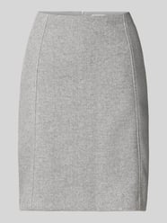 Knielanger Rock mit Nahtreißverschluss von Christian Berg Woman - 3