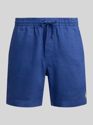 Leinenshorts mit Tunnelzugbund und Logo Stitching von Polo Ralph Lauren - 9