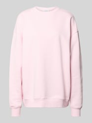 Oversized Sweatshirt mit Logo-Print von OH APRIL Pink - 3