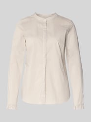 Regular fit overhemdblouse met ronde hals, model 'Mattie' van MOS MOSH - 34