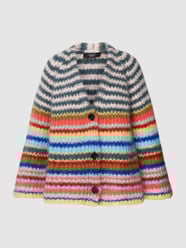 Strickjacke mit Streifenmuster Modell 'COSMOS' von Weekend Max Mara Rosa - 18