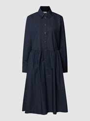 Blusenkleid mit Knopfleiste von Marc O'Polo Blau - 11