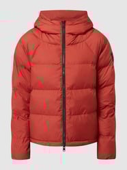 Gewatteerd jack met capuchon, model 'Deniaalf' van ECOALF Rood - 18