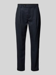 Hose mit Bundfalten Modell 'ALBERTO' von SELECTED HOMME Blau - 15