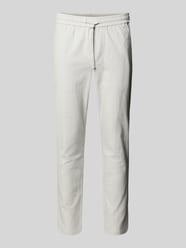 Cropped Stoffhose aus Leinen-Mix Modell 'LINUS' von Only & Sons - 9