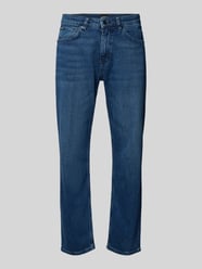 Regular Fit Jeans mit Label-Patch Modell 'Re.Maine' von BOSS Blau - 11