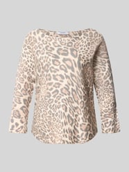 T-Shirt aus Viskose-Mix mit Strukturmuster Modell 'Samara' von ZABAIONE - 48