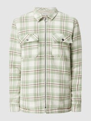 Relaxed Fit Hemdjacke aus Baumwolle  von Tom Tailor Denim Grün - 41