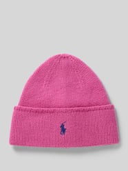 Wollen muts met logostitching van Polo Ralph Lauren - 10