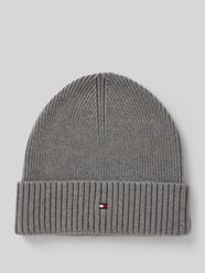 Beanie van een mix van katoen en kasjmier van Tommy Hilfiger - 37
