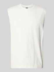 t-shirt o kroju relaxed fit z mieszanka bawełny model 'TE_SURF' od BOSS Orange - 9