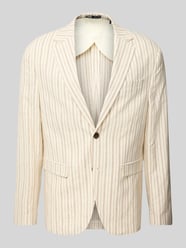 Regular Fit Sakko aus Leinen-Baumwoll-Mix Modell 'HENLEY' von SELECTED HOMME - 13