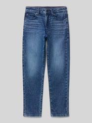 Straight Fit Jeans aus Baumwoll-Mix von Tommy Hilfiger Kids - 6