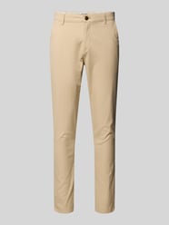 Slim Fit Hose mit Gesäßtaschen Modell 'MARCO' von JACK & JONES Beige - 47