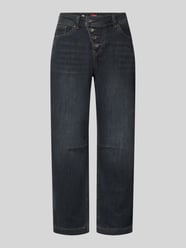 Relaxed Fit Barrel Jeans aus Baumwoll-Mix mit Viskose-Anteil Modell 'Relaxed Malibu' von Buena Vista - 34