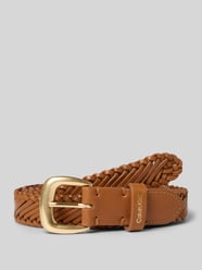 Riem van rundleer met doornsluiting van CK Calvin Klein - 4