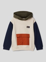 Hoodie im Colour-Blocking-Design von Mayoral Beige - 22