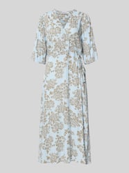 Midi-jurk van viscose in wikkellook met 1/2-mouwen van Jake*s Studio Woman - 1