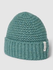 Grof gebreide beanie van Marc O'Polo Turquoise - 47
