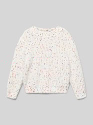 Regular fit gebreide pullover met all-over motief, model 'LUDI' van Only - 47