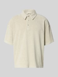 Relaxed Fit Poloshirt mit Knopfleiste Modell 'BIEBAY' von American Vintage - 31