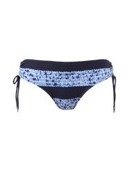 Bikinislip met streepmotief in batiklook van MICHAEL Michael Kors Blauw / turquoise - 12
