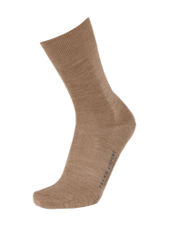 Socken aus Schurwollmischung Modell 'Airport Sock' von Falke Beige - 44