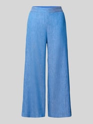 Culotte in Denim-Optik aus Baumwoll-Leinen-Mix von Lanius - 47
