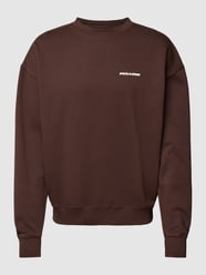 Sweatshirt mit Label-Print von Pegador Braun - 37