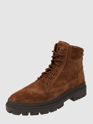 Boots van suède, model 'Climb' van Gordon & Bros Bruin - 18