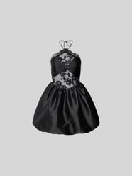 Minikleid mit Neckholder von Self-Portrait - 24