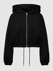 Sweatjacke mit Kapuze Modell 'SCARELTT' von Only Grau / Schwarz - 17