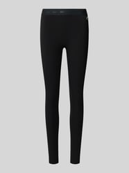 Slim fit sport-legging met logoprint van Lacoste Sport - 5