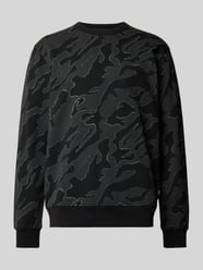 Sweatshirt mit Label-Stitching von G-Star Raw Schwarz - 44