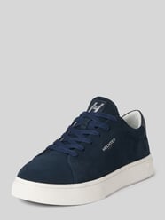 Sneaker aus echtem Leder mit Logo-Prägung Modell 'Julien' von HECHTER PARIS - 2