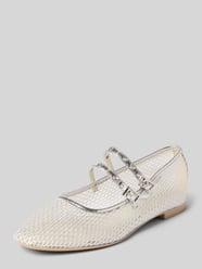 Ballerinas in Mesh-Optik mit Dornschließe von Tamaris - 22
