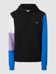 Classic fit hoodie van katoenmix van Lacoste Grijs / zwart - 40