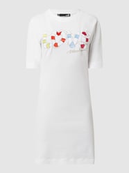 Shirtkleid mit Logo  von Love Moschino Weiß - 13