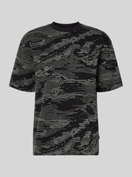 T-shirt z czystej bawełny w kroju regular fit model 'TE_WILDNATURE' od BOSS Orange - 6