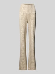 Flared legging in all-over look model 'Daisy' van OH APRIL - 4