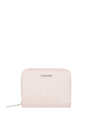 Portemonnaie mit Logo-Muster von CK Calvin Klein Pink - 6