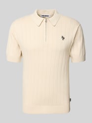 Slim Fit Poloshirt mit Label-Stitching von REVIEW - 11