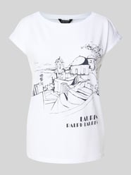 T-Shirt mit Label-Print Modell 'GRIETA' von Lauren Ralph Lauren - 24