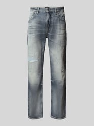 Tapered fit jeans van puur katoen, model 'TROY BO CAST' van BOSS Orange - 29
